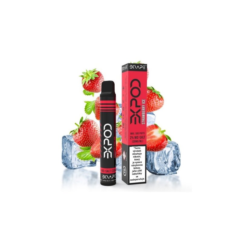 Exvape 500 Strawberry ICE 2%